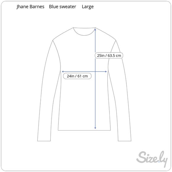 Jhane Barnes VTG Textured Blue Waves Mercerized Cotton Wool Sweater Size L - Picture 2 of 7